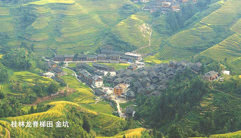 桂林龙脊梯田1